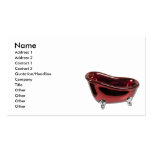 RedBathtub073110 namn, adress 1, adress 2, C… Visitkort