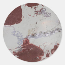 "Redwhite ", Rund Klistermärke