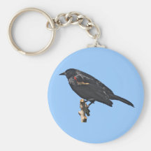 RedwingBlackbirdgåva Nyckelring