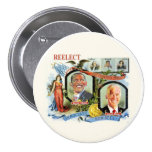 Reelect Obama Biden demokratkandidater Pins