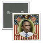 Reelect Obama Knappar Med Nål