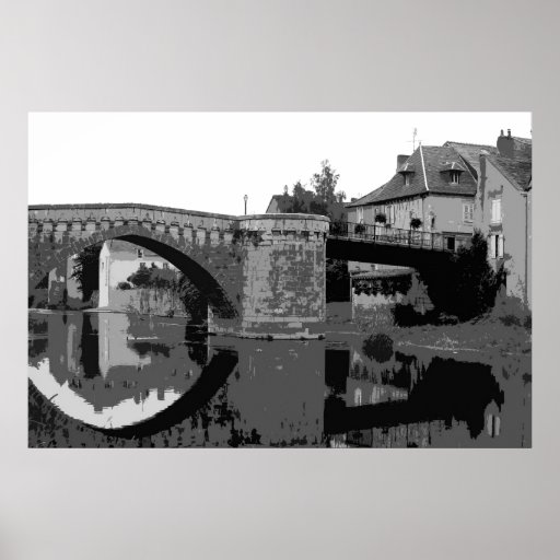 REFLEKTERANDE FRANKRIKE PRINT