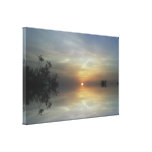 Reflekterande solskenkanvastryck