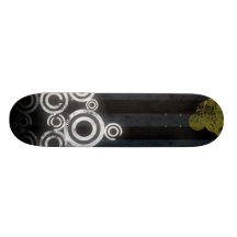 Reflekterat cirklar skate board decks