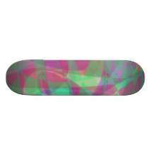 Reflexion i skugga skateboards