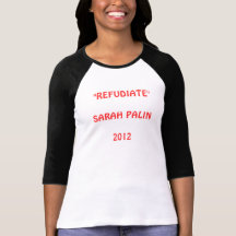 "Refudiate" Palin 2012 Tröja