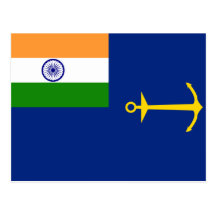 Regering av Indien, Indien flagga Vykort