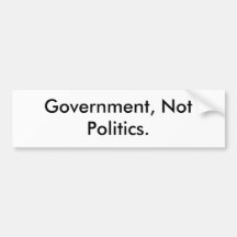 Regering inte Politics. Bildekaler