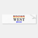 Region West - Gütersloh Autoaufkleber