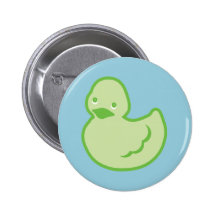 Regnbåge Duckies Knapp Med Nål