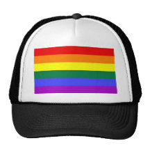 Regnbågeflaggabaseballmössa Baseball Hat
