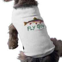 Regnbågeforellflygfiske Tröja För Hundar