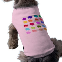 Regnbågegrisar Hund Tröja