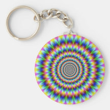 Regnbågen Keychain Nyckelring