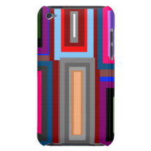 Regnbågen kvadrerar det mobila fodral iPod touch Case-Mate fodral