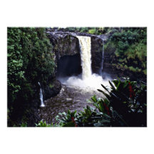 Regnbågenedgångar - Hilo, Hawaii Tillkännagivanden