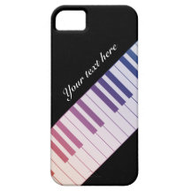 Regnbågepianot stämm iPhone 5 iPhone 5 Case-Mate Fodraler