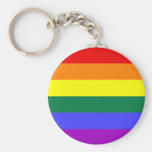 Regnbågeprideflagga Keychain Nyckelring