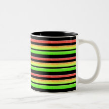 regnbågerandar kaffe kopp