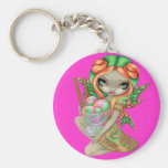 "RegnbågeSherbetfe" Keychain nyckelringar