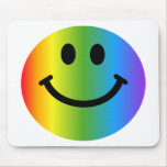 RegnbågeSmiley Musmattor