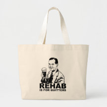 Rehab är för Quitters Tygkassar