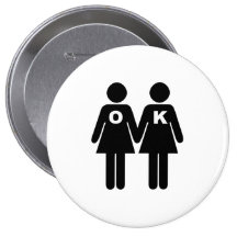 reko ATT VARA GLAD (lesbisken) Pins