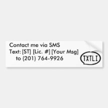 Rektangulär bildekal för TXTLI
