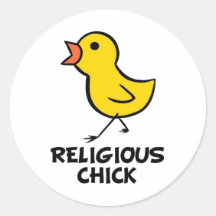 Religiös chickklistermärke