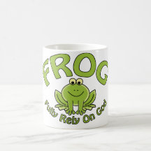Rely fullständigt på gud kaffe mugg