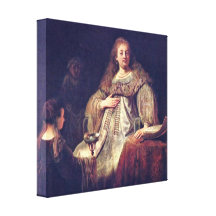 Rembrandt Harmenszoon skåpbil Rijn - Artemisia Sträckta Kanvas Tryck