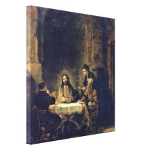 Rembrandt Harmenszoon skåpbil Rijn - Kristus på Em Canvasduk Med Gallerikvalitet