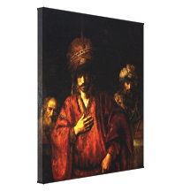 Rembrandt Harmenszoon skåpbil Rijn - vanhedrade Ha Kanvasdukar Med Gallerikvalitet