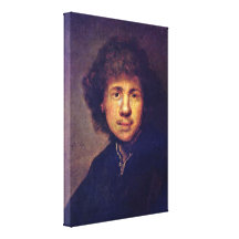 Rembrandt Van Rijn - byst av Rembrandt Kanvasdukar Med Gallerikvalitet