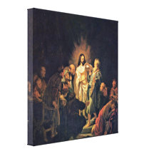 Rembrandt Van Rijn - misstrogenhet av St Thomas Canvastryck