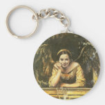 Renaissanceängeldesign Nyckel Ringar