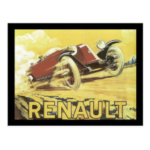 Renault Vykort