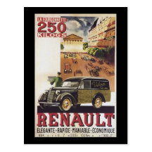 Renault Vykort