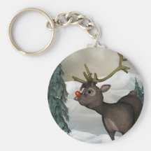 Renjul Keychain Nyckel Ringar