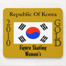Republic of Korea guld 2010 (konståkningen) Musmattor