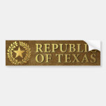 Republiken av Texas förseglar Bildekaler