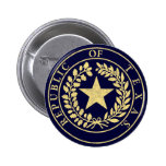 Republiken av Texas förseglar Pins