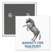 Respekt krigponnyn pins