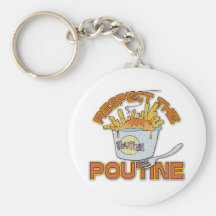 Respekt Poutinen Nyckelring