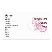 Respiratorisk terapiBabe Visitkort