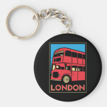 retro affisch för london westminster england art d nyckelringar