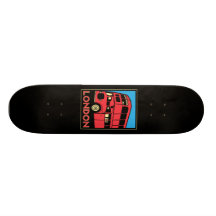 retro affisch för london westminster england art d skateboard