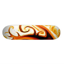 Retro Amberstone Skate Deck