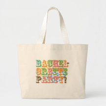 retro bacheloretteparty som gifta sig möhippan tote bags