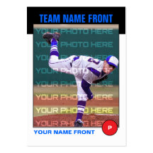 Retro baseballhandelkort visitkort mallar
